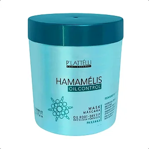 Máscara Hamamélis Oil Control P'lattelli 500g