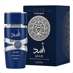 Perfume Árabe Masculino Lattafa Asad Zanzibar EDP 100ml