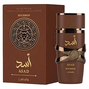 Perfume Árabe Masculino Lattafa Asad Bourbon EDP 100ml