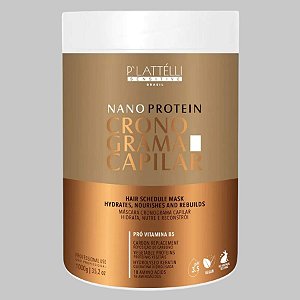 Mascara Cronograma Capilar Plattelli 1kg