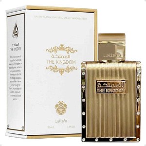 Perfume Árabe Lattafa The Kingdom Man EDP 100ml Masculino