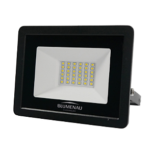 Refletor Led 30W 3000K Luz Amarela IP65 Blumenau