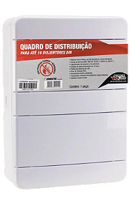 Quadro de Distribuição – Sobrepor – 16 – DIN Com barramento