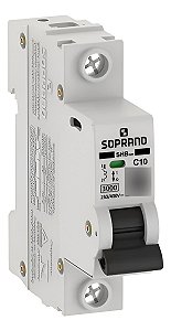 Disjuntor mono soprano 10a