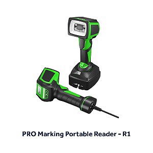 Leitor de Códigos Industrial Sem Fio PRO Marking Portable Reader R1