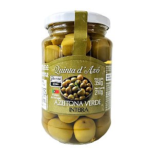 Azeitona Inteira Verde 350g