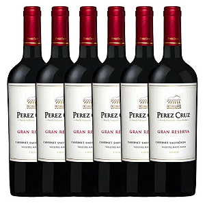 Kit 6 Perez Cruz Cabernet Sauvignon Gran Reserva