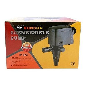 Bomba Submersa Para Aquário Jp-023 Sunsun 1000 L/hr Lago 16w