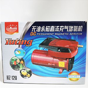 Compressor De Ar Sunsun HZ-120 - 125 L\min 120w  DC-12V