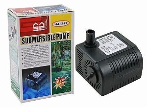 Bomba Submersa Sunsun Hj-311 300l/h 2w Para Aquários Fontes