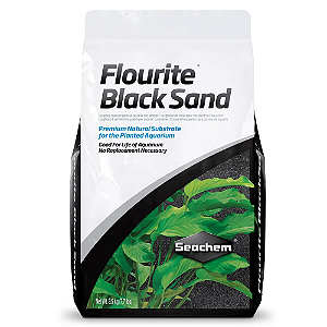 Cascalho Aquário Plantado SEACHEM FLOURITE BLACK SAND 3,5KG