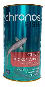 Ração Para Carpas Chronos Fish Koi Pond Sticks Platinum 1,200Kg