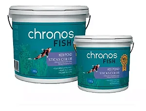 Ração Para Carpas Chronos Fish Koi Pond Sticks Color 1,200Kg