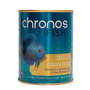 Ração Para Peixes Chronos Fish Discus Gran Blue 145 gramas