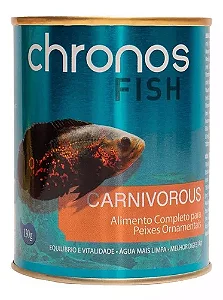 Ração Para Peixes Chronos Fish Carnivorous 130 gramas