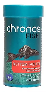 Ração Para Peixes Chronos Fish Bottom Tablets 46g