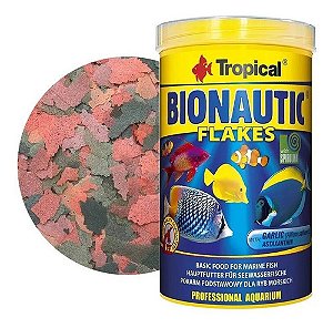 Ração Tropical Bionautic Flakes 20g Flocos Marinho Peixes