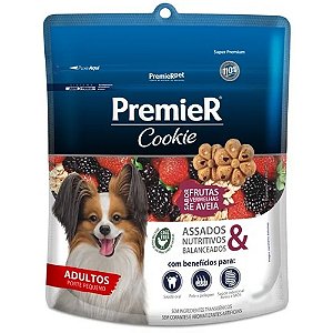 Cookies PREMIER para cães adultos de raças pequenas sabor FRUTAS VERMELHAS 50g