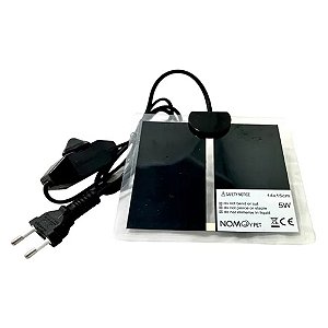Placa aquecedora com controle NOMOYPET NR-01 14X15CM 5W 110V