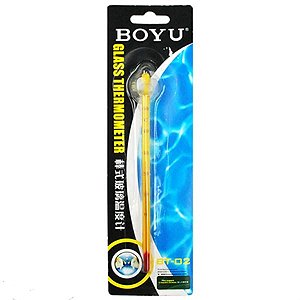 TERMOMETRO BOYU DE VIDRO BT-02 C/VENTOSA