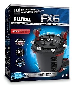 FILTRO CANISTER HAGEN FLUVAL FX06 P/ AQUÁRIOS JUMBO 110V