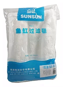 Manta Perlon Sunsun T-02 50x40cm Filtro para aquário