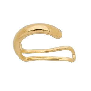 Piercing Fake Fio Liso Folheado a Ouro 18K