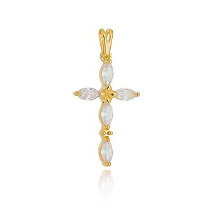 Pingente Cruz Navetes