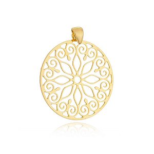 Pingente Flor Arabesco