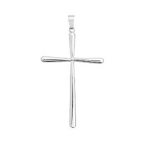 Pingente Cruz Abaulada 4cm