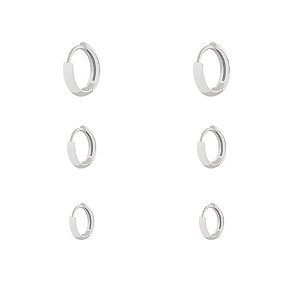 Triozinho Argola Lisa Fina