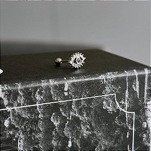 Piercing Olho Grego Cravejado