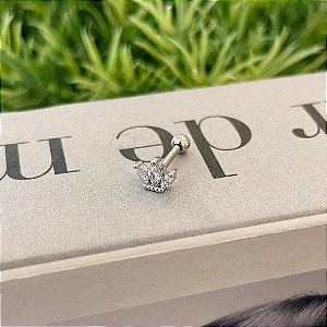 Piercing Meia Coroa 3 Navetes