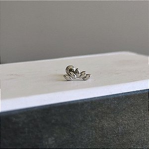 Piercing Meia Flor Navetes Lisos