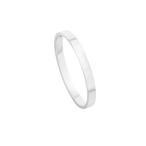 Anel Fio Liso Folheado a Prata 925