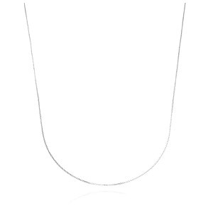 Corrente Veneziana 70Cm Folheado a Prata 925