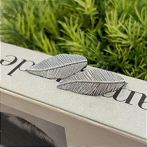 Brinco Folha Alongada Steel