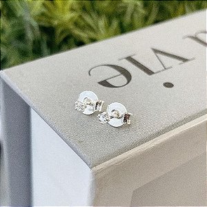 Brinco Micro Ponto de Luz Steel