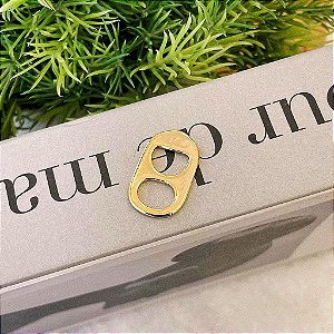 Pingente Lacre Folheado a ouro 18K