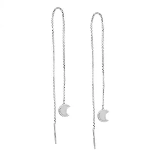 Piercing Earline Fio Venezino Coração Liso Folheado a Prata 925