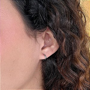Brinco Argola Fio Torcido P Steel