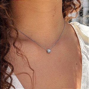 Colar Ponto de Luz M Steel