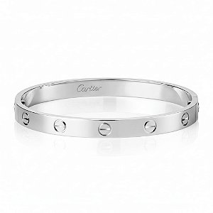 Bracelete Aço Cartier Steel