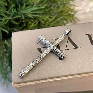 Pingente Cruz Escamada Steel