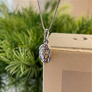 Pingente Face de Cristo Steel