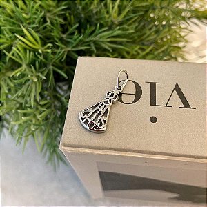 Pingente Nossa Senhora Aparecida Vazada e Recortada Steel