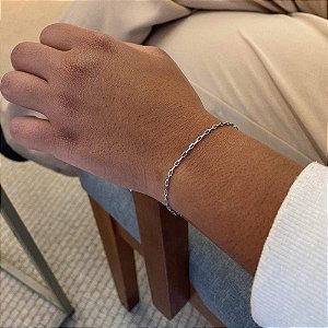 Pulseira Elo Cartier 22cm Steel