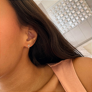 Brinco de Cruz Lisa Steel