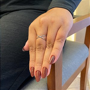 Anel Aro Cruzado X Steel