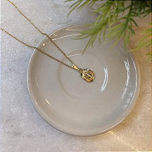 Pingente Chapeu Country Folheado a ouro 18K